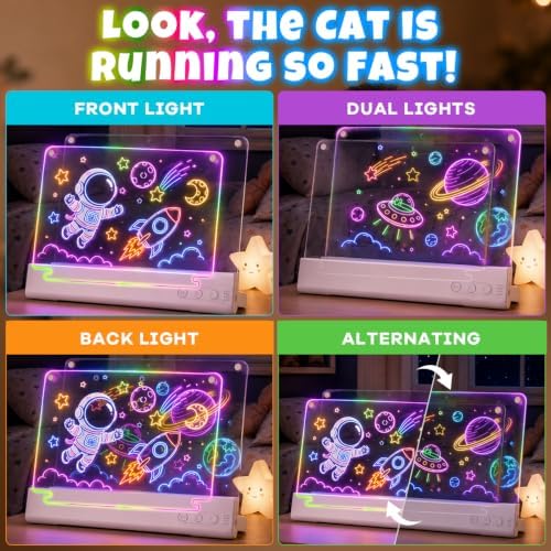 16" Led Drawing Board for Kids with Dual Panels - 【2026 New】