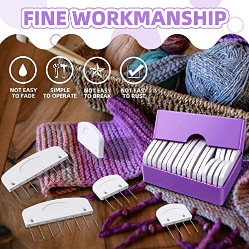 20Pcs Knit Blockers & Pins Kit, Knit Blocking Combs for Blocking Knitting