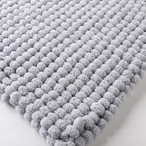 Hand-Woven Ball Yarn, 4 Pack, 380g Total, for Blankets, Cushions, and Pet Nests, Fluffy Chunky Craft Yarn (Light Gray)