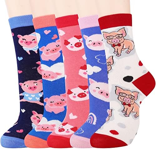 Jeasona Women's Cute Socks Fun Gifts for Wife Mom Daughter Girlfriend
