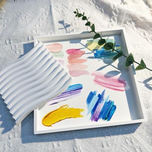 60pcs Cute Palette Shapped Stickers Scrapbook, Self-Adhesive Waterproof Vinyl Sticker for Laptops, Aesthetic Decor Journal Stickers Planner Accessories for Luggage, Water Bottles