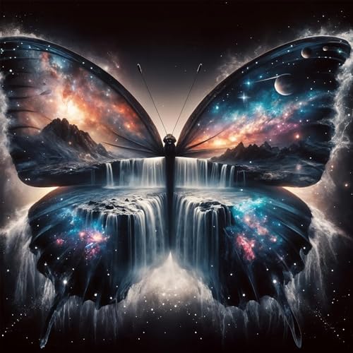 Diamond Art Kits for Adults, Butterfly Diamond Art Painting Kits for Adults