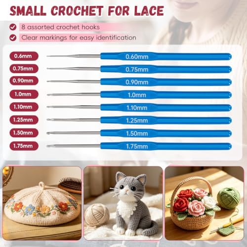 GMAK Crochet Kit for Beginners Adults, All in One Crochet Set Include Yarns