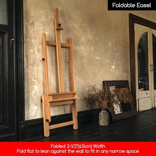 MEEDEN Adjustable H Frame Art Easel: Easel Stand for Painting and Display
