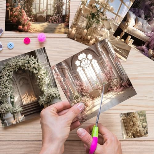 6x6" Scrapbooking Paper Pad Single Sided Decorative Colored Papers