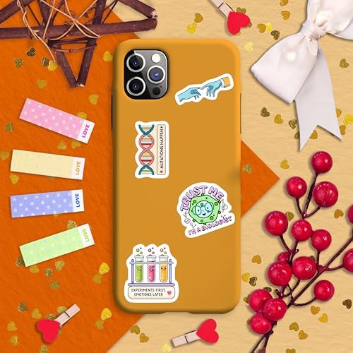 100Pcs Funny Biology Stickers for Students, for Water Bottle, Laptop - Funny Biology Gifts for Teachers - Biological Party Supplies - Science Stickers - Gift for Women & Men