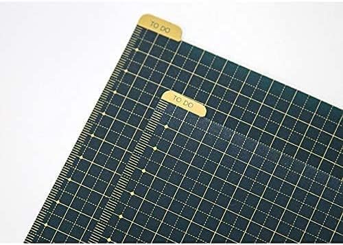 Shitajiki Pencil Board (A4 — Notebook Accessory Compatible with Bullet Journal, Hobonichi, Midori MD, Rhodia, Tomoe River Paper and More! (A4 (210 x 297mm), Green)