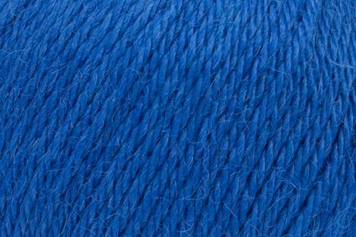 100% Baby Alpaca Yarn for Knitting & Crocheting - Set of 2 Skeins of Premium Yarn DK - Lightweight, Hypoallergenic & Thermal Peru Made - Ideal for Delicate Projects (BL608 - Cobalt Blue)
