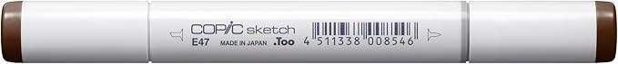 Copic Markers E47-Sketch, Dark Brown