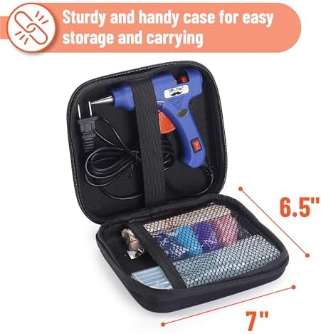 Mr. Pen- Mini Hot Glue Gun Kit with 20 Glue Sticks and 20 Popsicle Sticks &