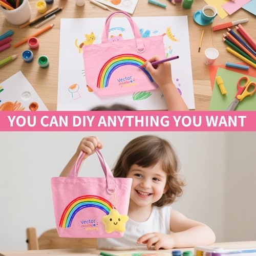 1 | 12 | 24 Pack Small Canvas Tote Bags, Mini Tote Bags Bulk for Women, DIY Blank Reusable Cute Sublimation Tote Bag