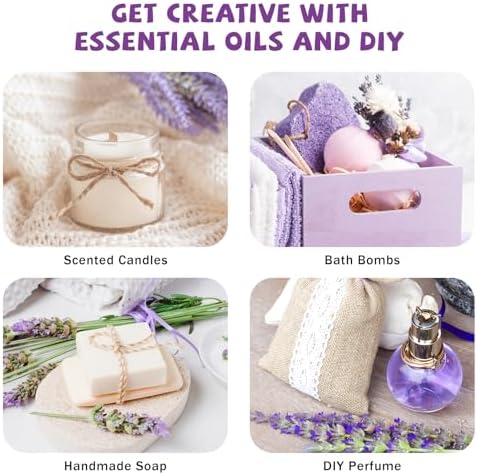 MAYJAM Lavender Essential Oil for Diffuser Soap Candle Making, 1.01fl.oz