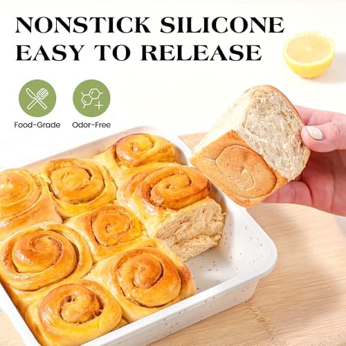 8x8 inch Silicone Square Cake Pan