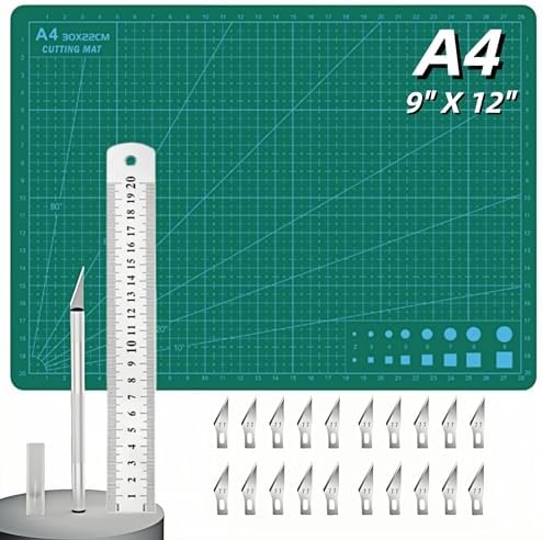 Self Healing Sewing Mat - A4 (9"x12"), 5-Ply PVC Construction
