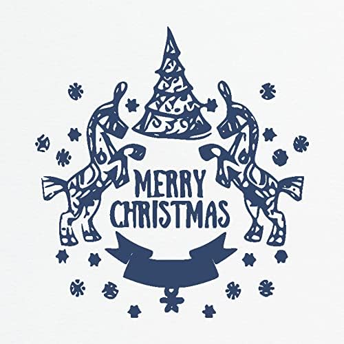 Christmas Greeting Words Clear Stamps for Card Making and Photo Album Decorations, Santa Claus Rubber Stamps Gift Bow Tree Pattern Word Silicone Stamp Seal for Christmas DIY Scrapbooking