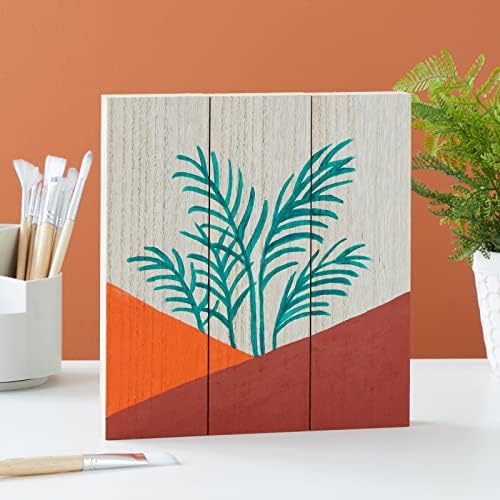 Bright Creations Wood Blocks - Wood Boards for Crafts & MDF Board Projects - Carving Blocks & Smooth Painting Surface - 3 x 10 in, 1 in Thick, 4-Pack