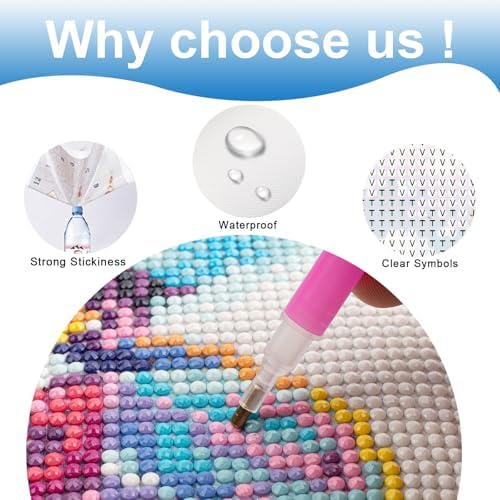 MVVMTOP Diamond Painting Kit for Adults 5D DIY The Eiffel Tower and Bicycles in Spring Full Drill Round Diamond Art Kits for Beginners Crystal Rhinestone Embroidery Painting Home Wall Decor Gift