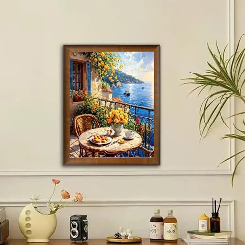 Paint by Numbers kit for Adults,Landscape Paint by Numbers Kits16x20 inch