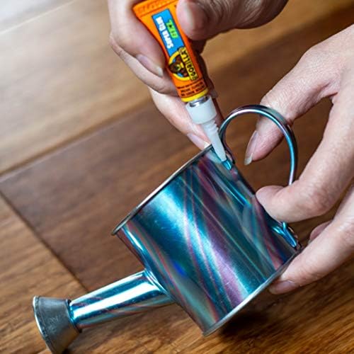 Gorilla Super Glue Gel, Clear Glue, Four 3 Gram Tubes (Pack of 1) - All Purpose and Fast Setting for Projects and Repairs