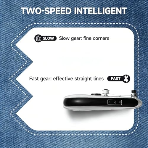 Handheld Sewing Machine, Easy to Use Portable Electric Mini Sewing Machines for Beginners with Two Speeds, with Complete Accessories Kit, Suitable for Home - Black