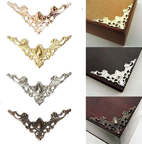 Metal Book Corner Protector, Vintage Iron Edge Cover, JSMSEVEN