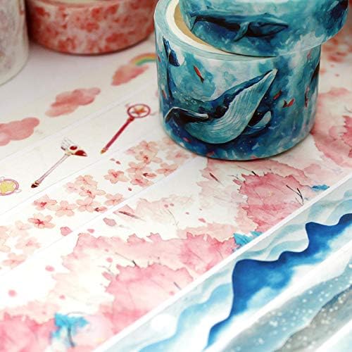 YUBBAEX Cute Printed Washi Tape 3 Rolls Japanese-Style Masking Tape Set Decorative for Arts, DIY Crafts, Journal Supplies, Planners, Scrapbook, Card/Gift Wrapping (Lace Checkered)