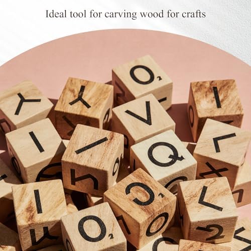 105 Pieces Wood Burning Tip Letters Set Including Letter Number Symbol Alphabet Template for Wood Burner DIY Embossing Carving