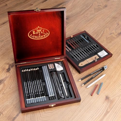 Royal & Langnickel RSET-SKET1600 Premier Sketch Pencil Art Set, 51-Piece