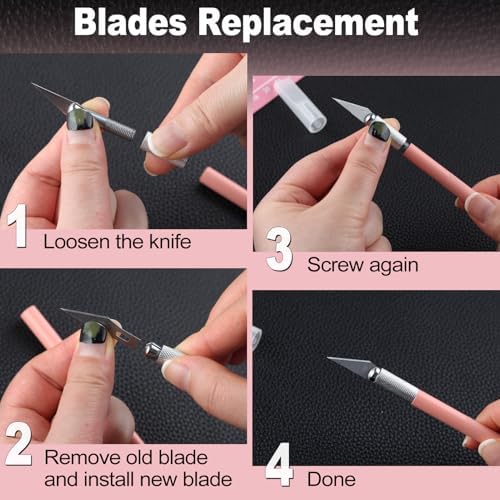 Exacto Knife for Crafting Precision Carving Hobby Knife Kit