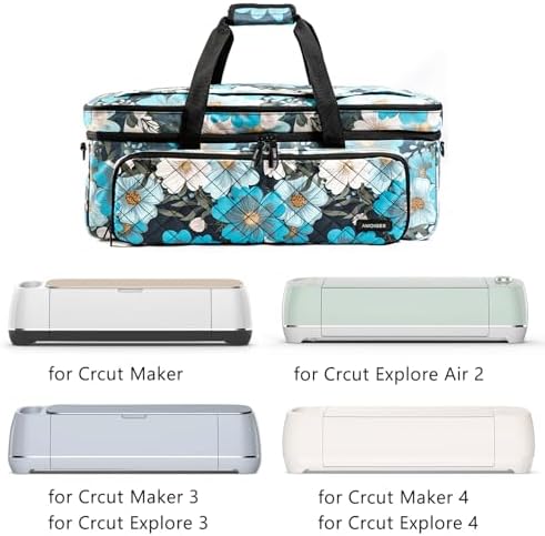 Double Layer Carrying Case for Cricut Maker 4/3, Explore Air 2/3/4 Die Cut