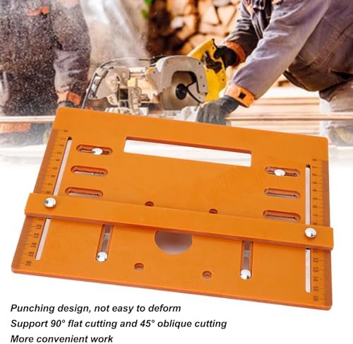 Fafeicy Cutting Machine Base Plate Universal 11x7.9in, 0.2in Thick