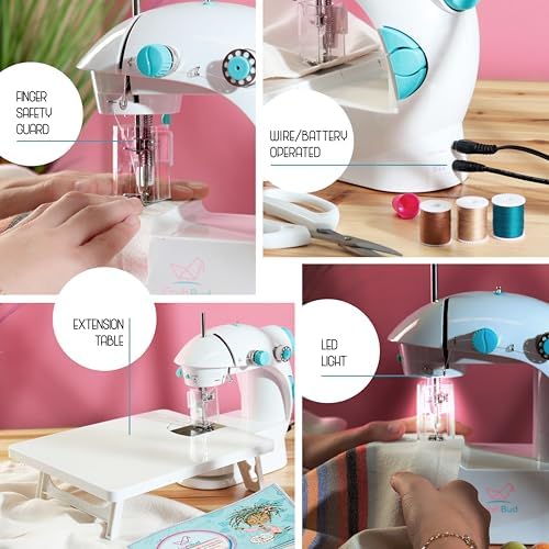 CraftBud Mini Sewing Machine for Beginners, Adults and Kids Sewing Machine