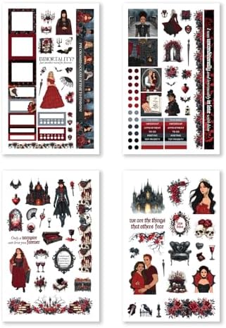 Hobonichi Compatible Seasonal Planner Sticker Book for A5 Planners & Journals – 24 Pages of Premium Hand-Drawn Seasonal & Holiday Stickers for Planning, Journaling & Scrapbooking