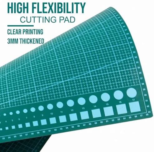 Self Healing Sewing Mat - A4 (9"x12"), 5-Ply PVC Construction