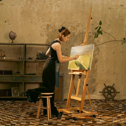 MEEDEN Adjustable H Frame Art Easel: Easel Stand for Painting and Display