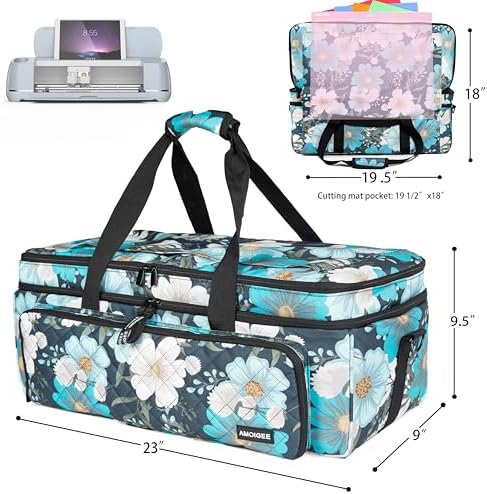 Double Layer Carrying Case for Cricut Maker 4/3, Explore Air 2/3/4 Die Cut