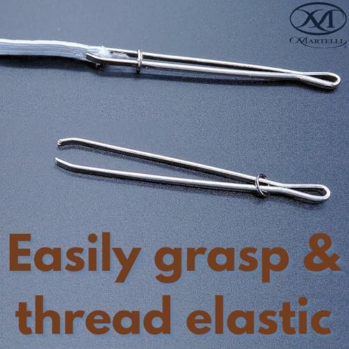 Martelli Locking Tweezers, 3 Inch Point Turner and Fabric Grip Tool for Sewing and Quilting Notions and Accessories - Quilting Tools - Sewing Supplies