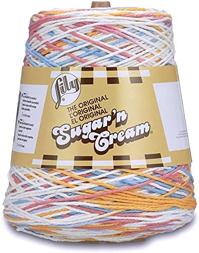 Lily Sugar'n Cream Cone Cotton Yarn for Dishcloths, Kitchen Breeze