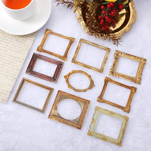 Vintage Frame Stickers 180 PCS for Scrapbooking, Scrapbook Embellishments and Stickers for Junk Journal, Planner, Wedding Album, DIY Craft Supplies and Decorations