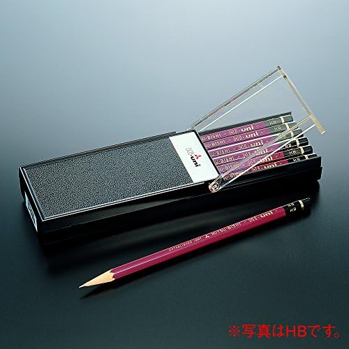 Uni Hi-Uni Wooden Pencil - 10B - Box of 12 (HU10B)