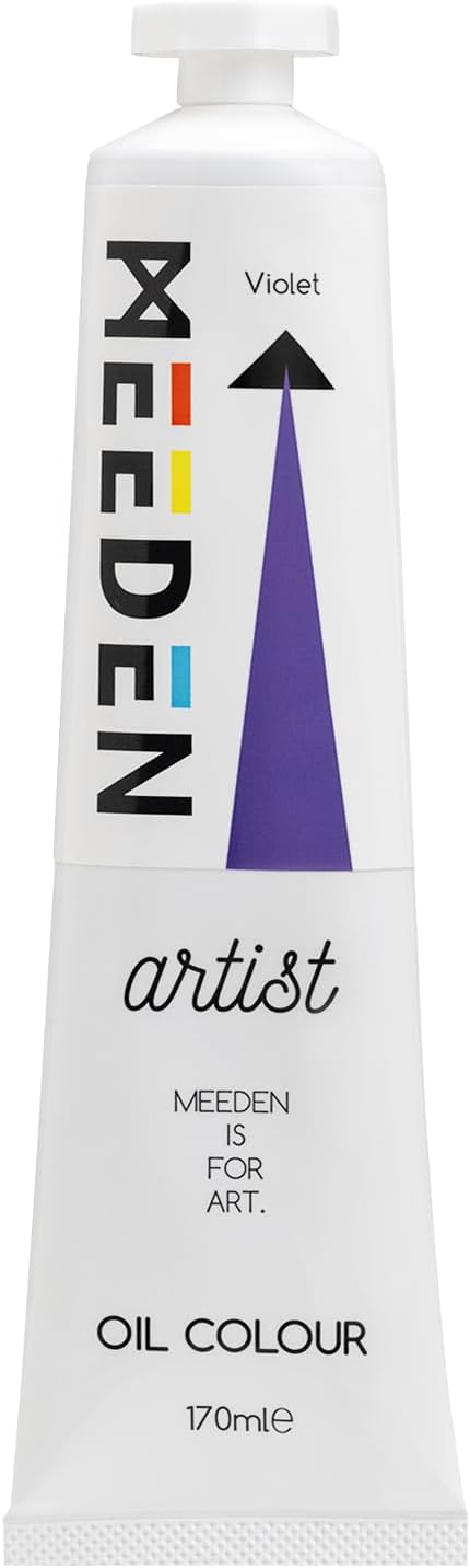 MEEDEN Artist Grade Oil Paint: Violet - 170ml/5.7oz Tube | Professional Art Paints and Supplies for Canvas Painting