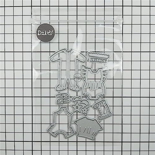 Cute Baby Clothes Metal Cutting Dies for Card Making
