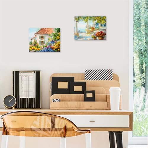 Mr. Pen- Canvas Panels, 2 Pack, 9x12 Inches | Triple Primed for Oil & Acrylic Paints, Canvas Boards for Painting, Painting, Blank Canvas for Painting, 3mm Thickness