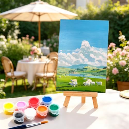10 Pack 4x6 Inch Unfinished Wood Panel Boards for DIY Painting Art Crafts
