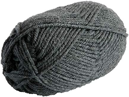 Knit Picks Brava Gray Worsted Weight Smooth Acrylic Yarn for Crochet