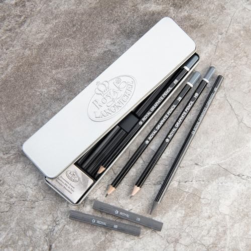 Royal & Langnickel Sketching Art Set W/Tin