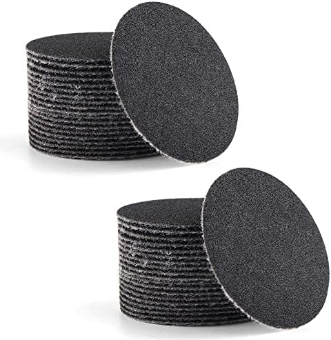 40 Pieces Sanding Disks 1.25" Medium-Grit Sandpaper for Sanding and Distressing All of Your Craft Projects Art Supplies Crafting Project Scrapbooking Supplies Ink Tools Arts Crafts