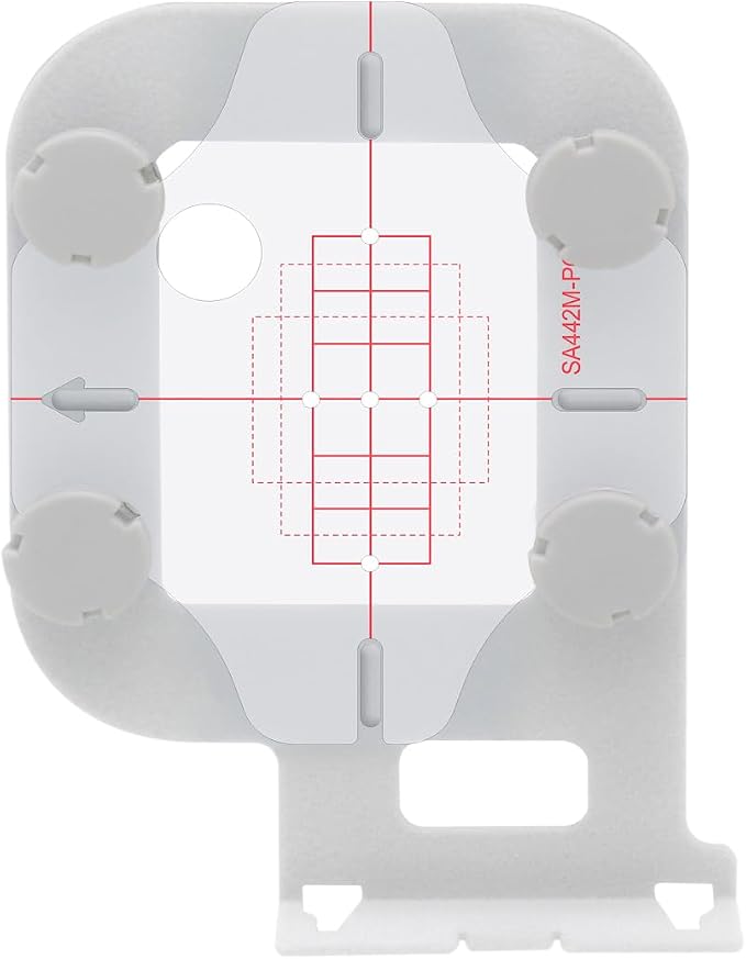 Sew Tech Magnetic Embroidery Hoop for Brother, 1x2.5in 20x60mm Round SA442 | Fits PE900 SE2000 PE800 PE780D PE770 PE700 SE2100 SE1950 SE1900 NS1250E NS2850D Brother; Baby Lock Bloom Accord Ellure