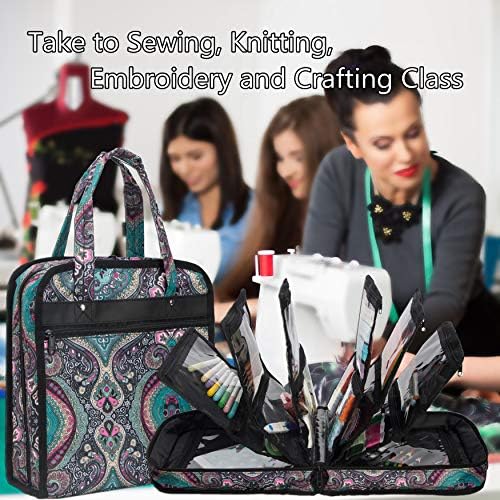 PACMAXI Sewing Accessories Storage Bag, Knitting, Craft Tools