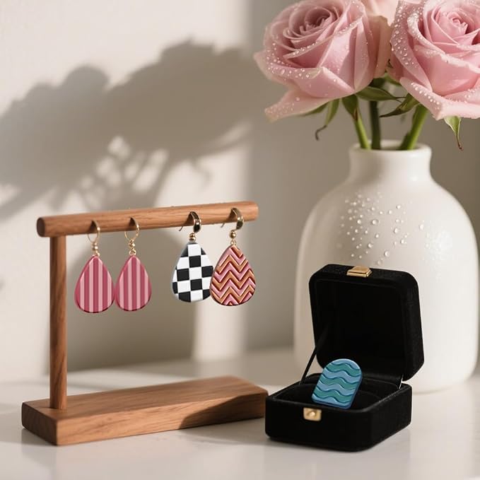 ORIGACH 7 Pcs Stripes Waves Polymer Clay Cutters Set
